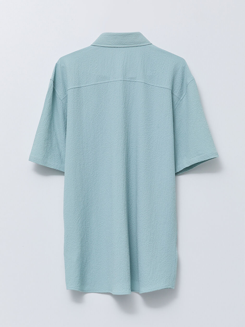 Relaxed Fit Short Sleeve Men's Shirt-6