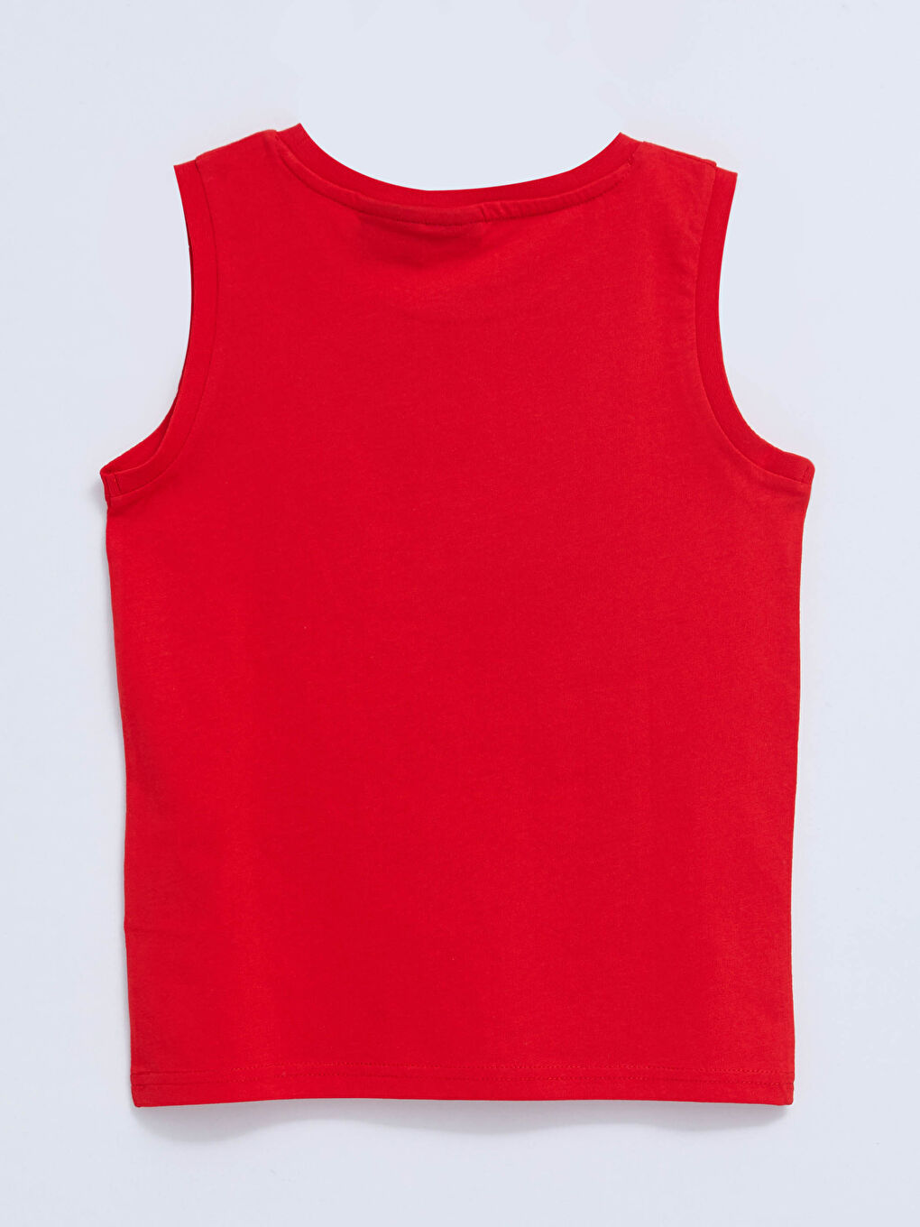 Débardeur Garçon Imprimé Cars Col Rond en Coton-1