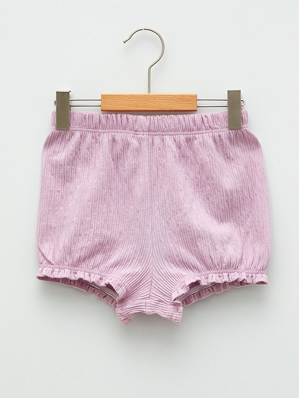 Elastic Waist Basic Baby Girls' Shorts