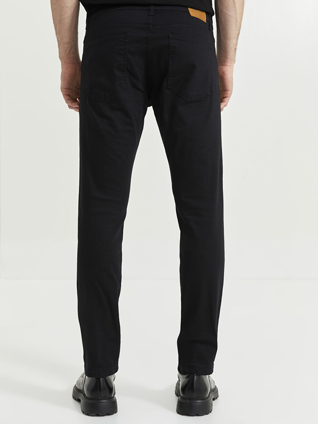 Мужские джинсы слим фит-4