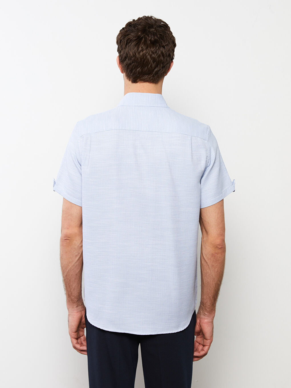 Mavi Regular Fit Kısa Kollu Erkek Gömlek-4