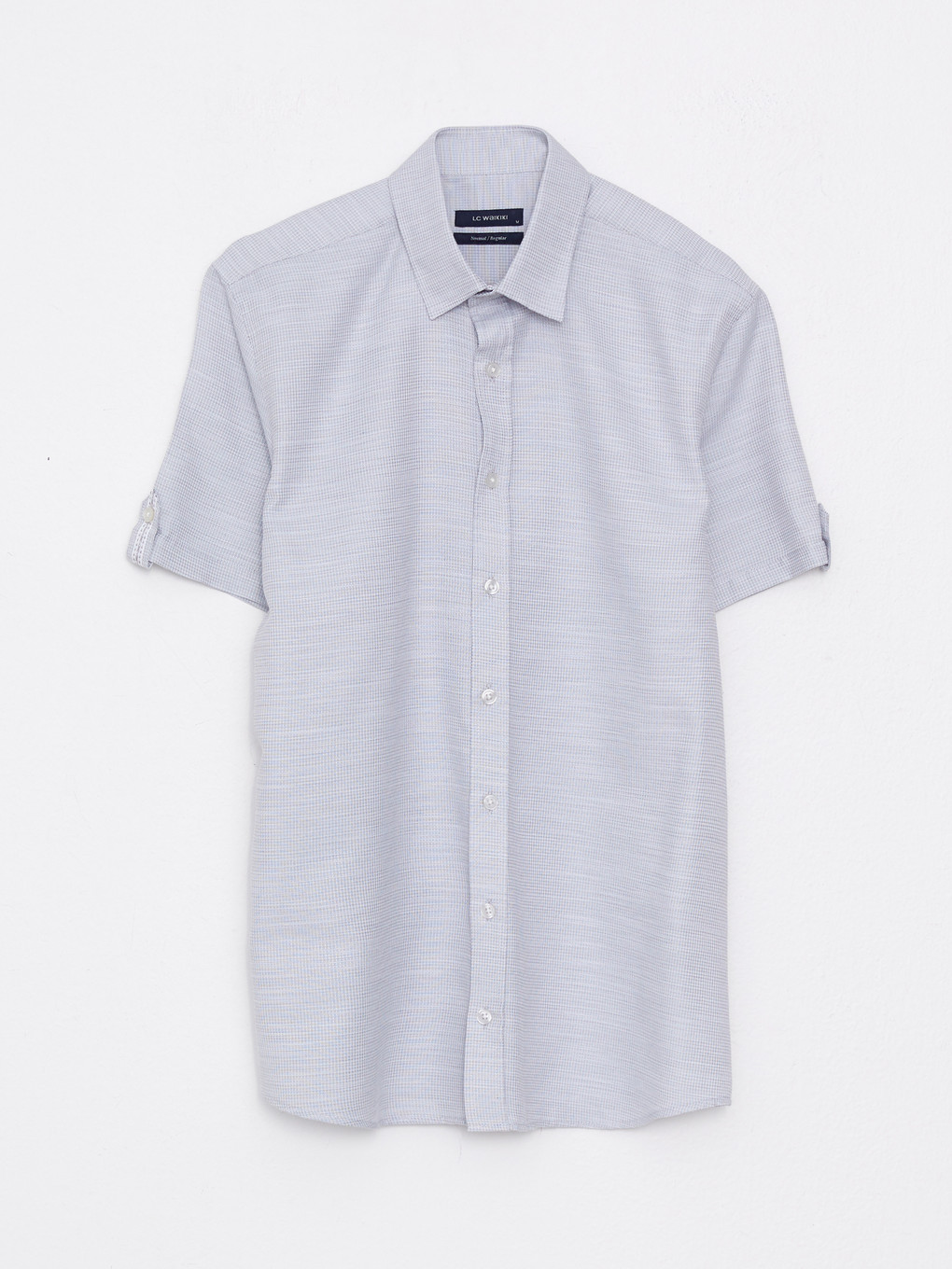 Regular Fit Short Sleeve Men's Shirt-6