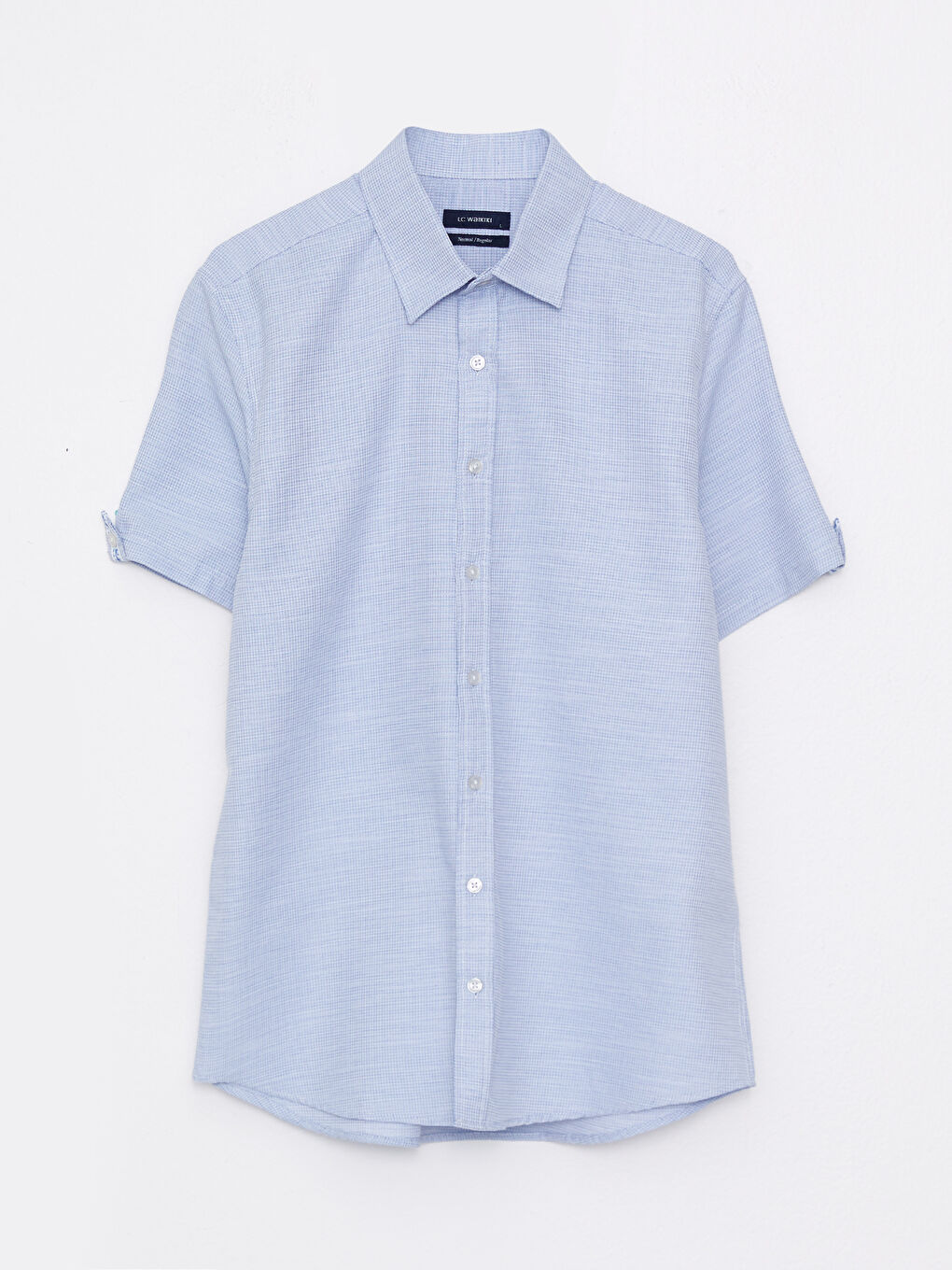 Mavi Regular Fit Kısa Kollu Erkek Gömlek-5