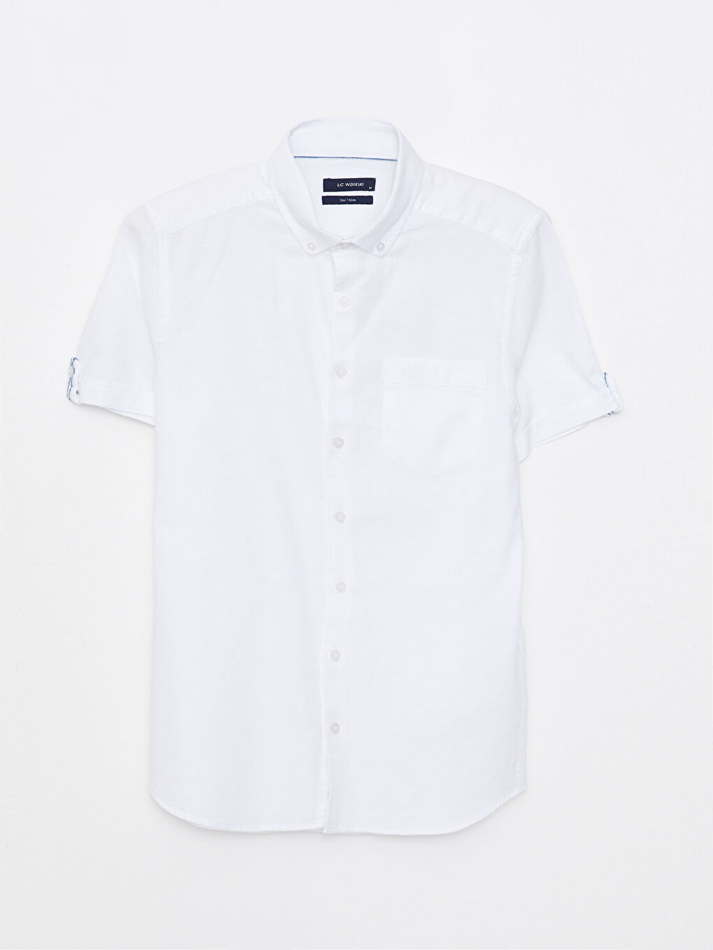 SOUTHBLUE Slim Fit Short Sleeve Dobby Men's Shirt -S2CG31Z8-Q6K