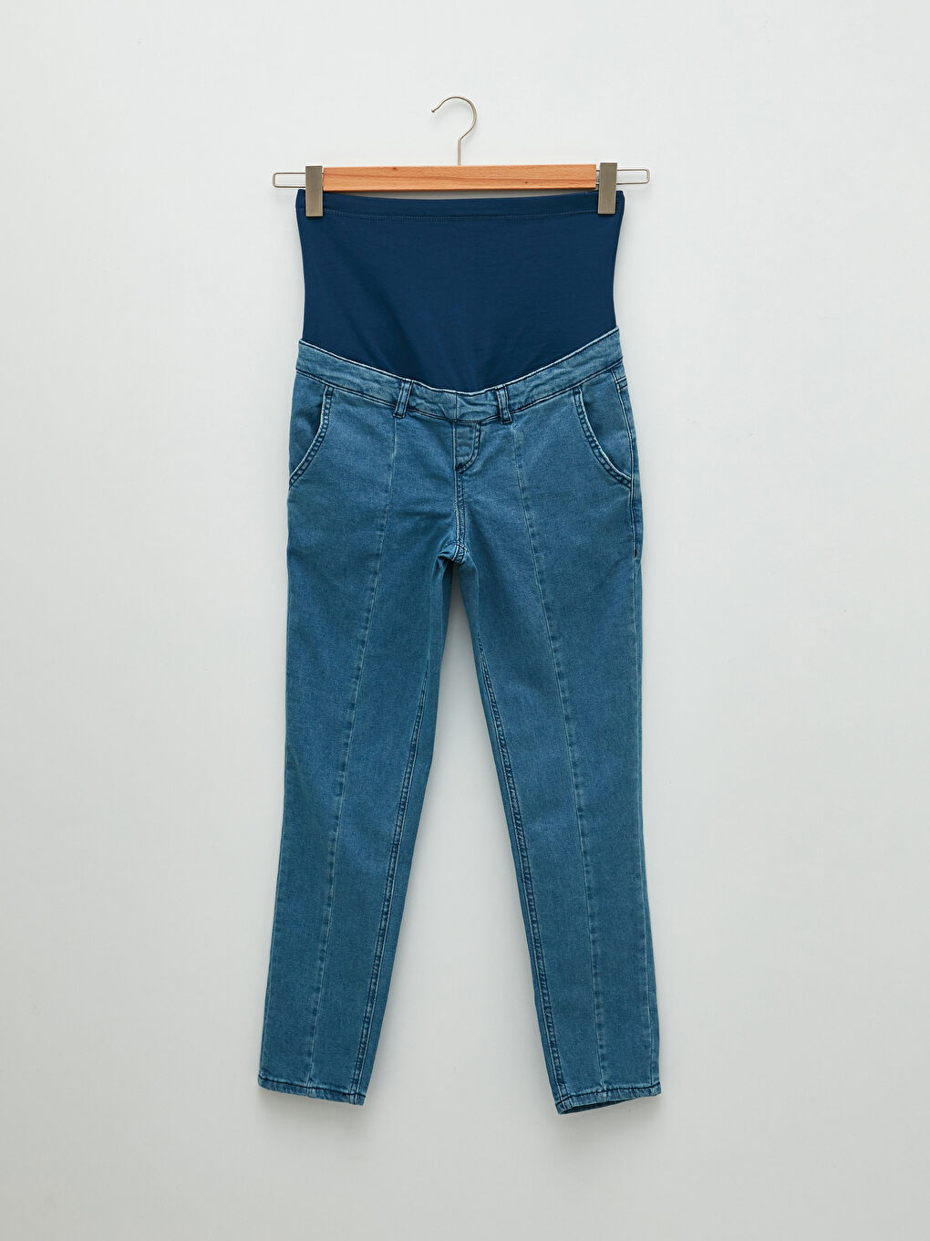 Belly Paneled Pocket Detailed Rodeo Maternity Jeans -S2CG37Z8-507