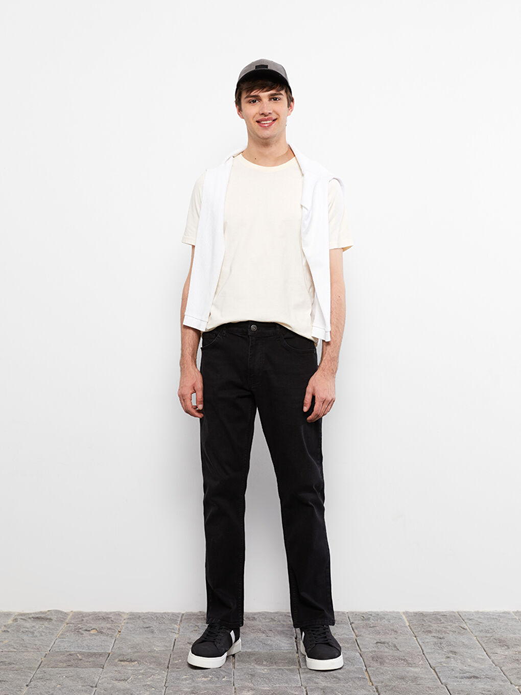 Gri 779 Regular Fit Erkek Jean Pantolon-1