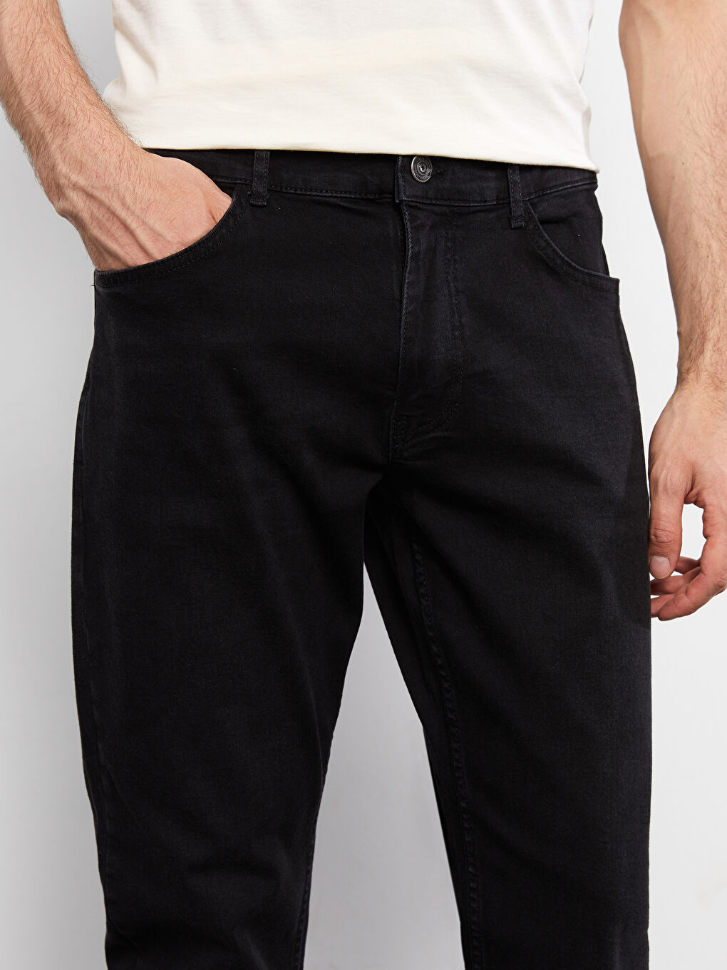 Gri 779 Regular Fit Erkek Jean Pantolon-4