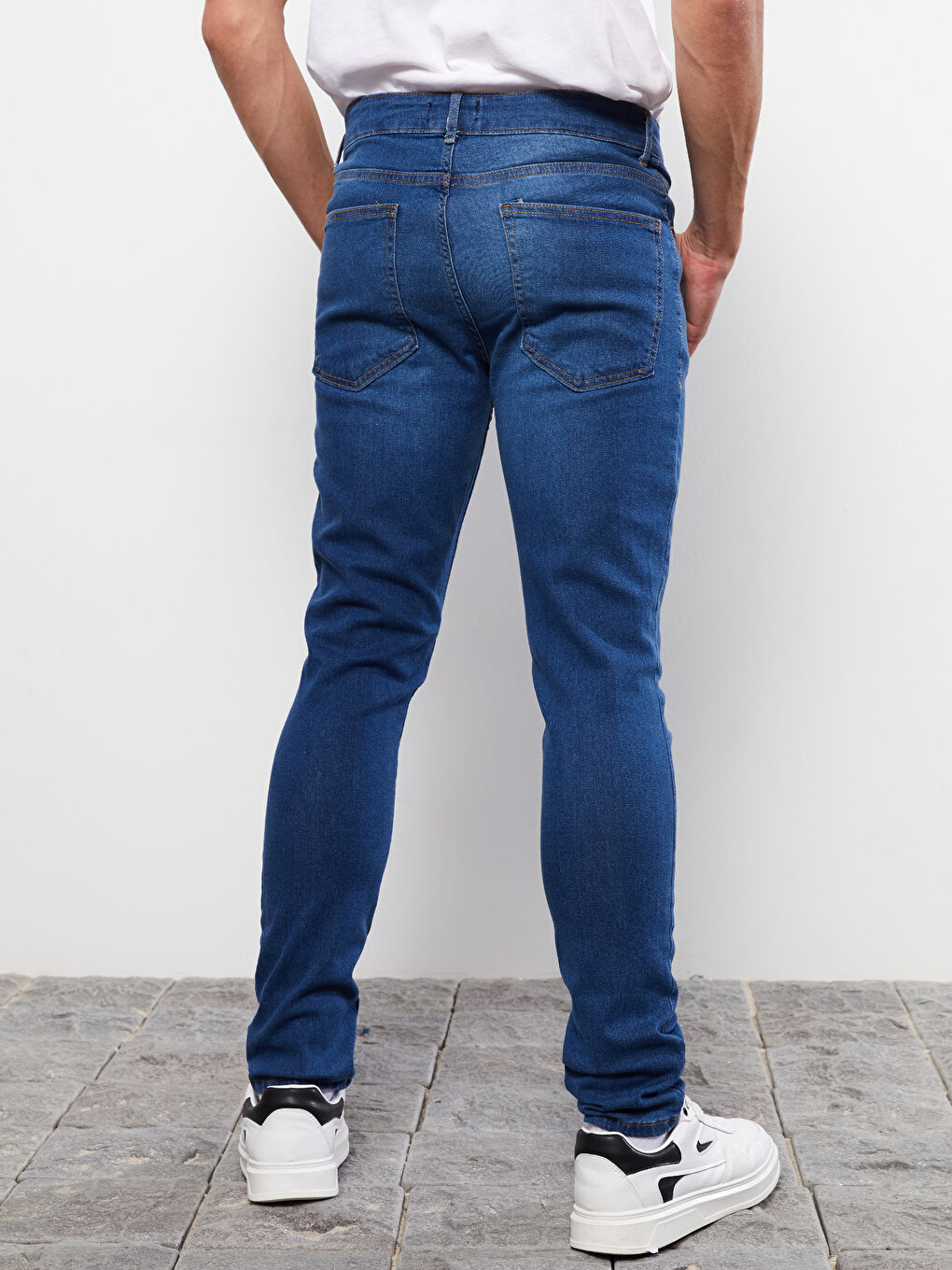 760 Blugi Skinny Fit pentru Bărbați-3
