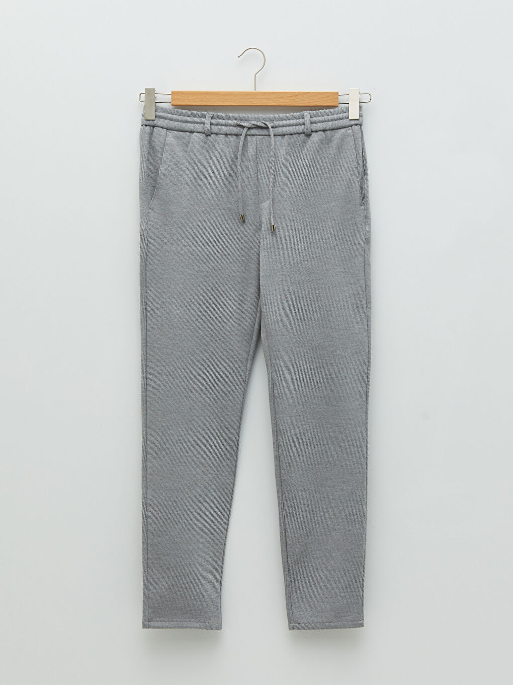 Gri Slim Fit Erkek Pantolon-6