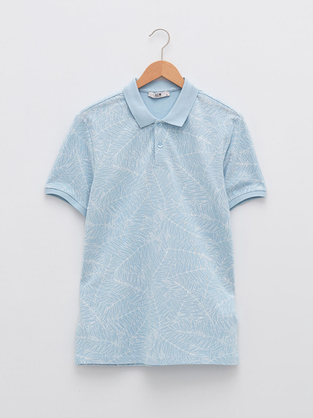 LCW Vision Polo Neck Short Sleeve Pique Men's T-Shirt -S2CG84Z8-J0M