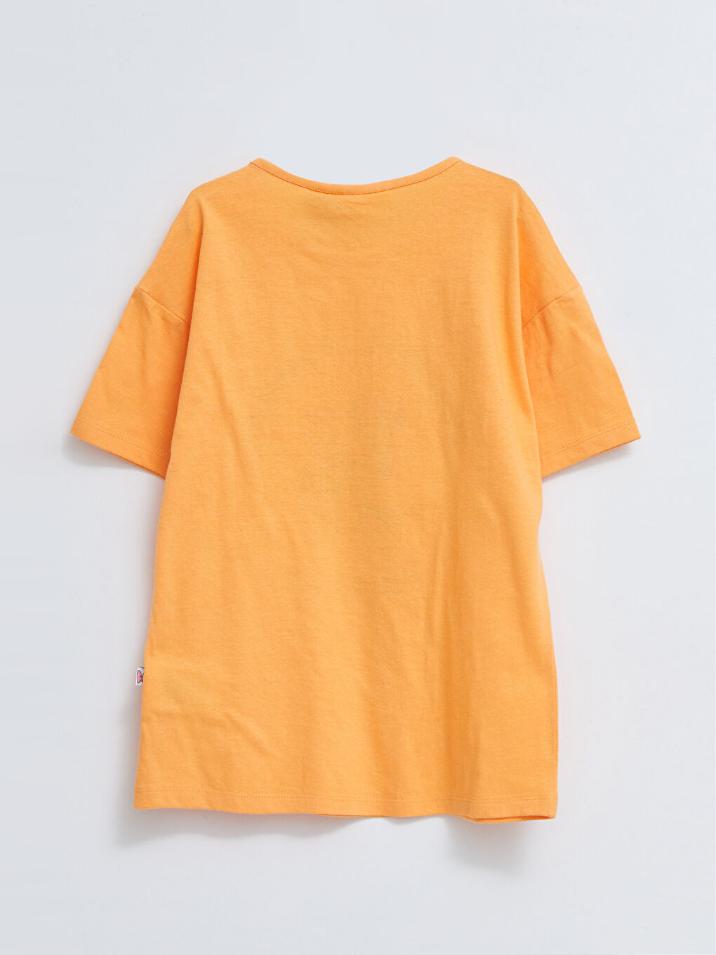 Футболка с круглым вырезом, принтом Минни Маус и Дейзи Дак, коротким рукавом для девочек-1