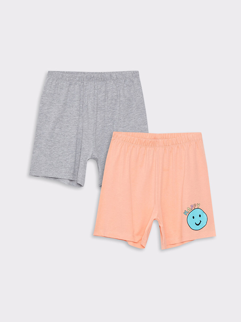 ელასტიური წელის ნაბეჭდი გოგონებისთვის პიჟამა ქვედაბოლო 2-ცალი