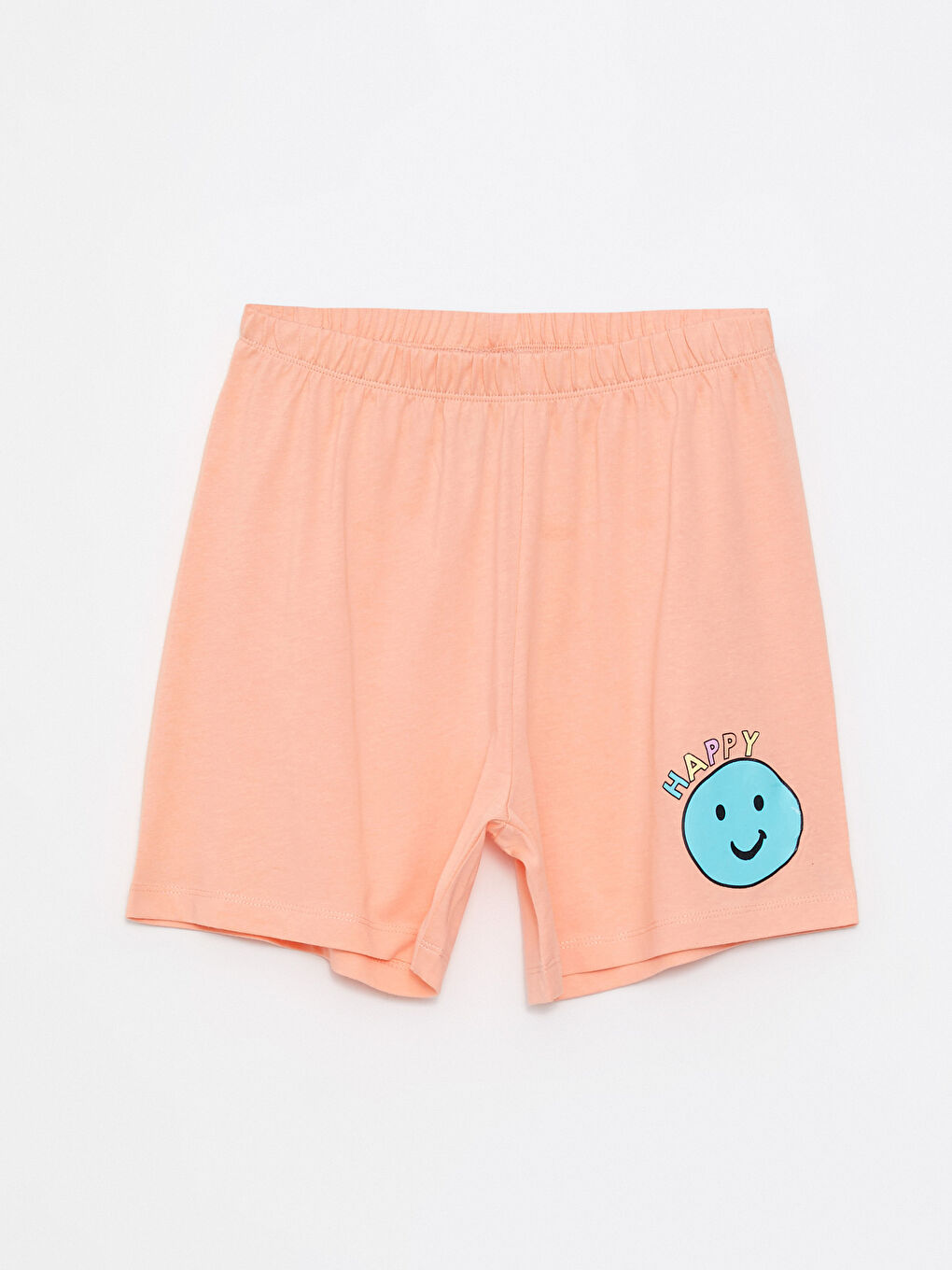 ელასტიური წელის ნაბეჭდი გოგონებისთვის პიჟამა ქვედაბოლო 2-ცალი-1