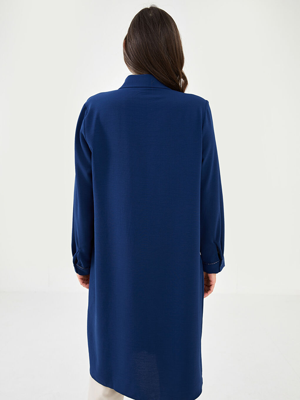 LCW Grace Plain Long Sleeve Women's Shirt Tunic -S2CI31Z8-HSD