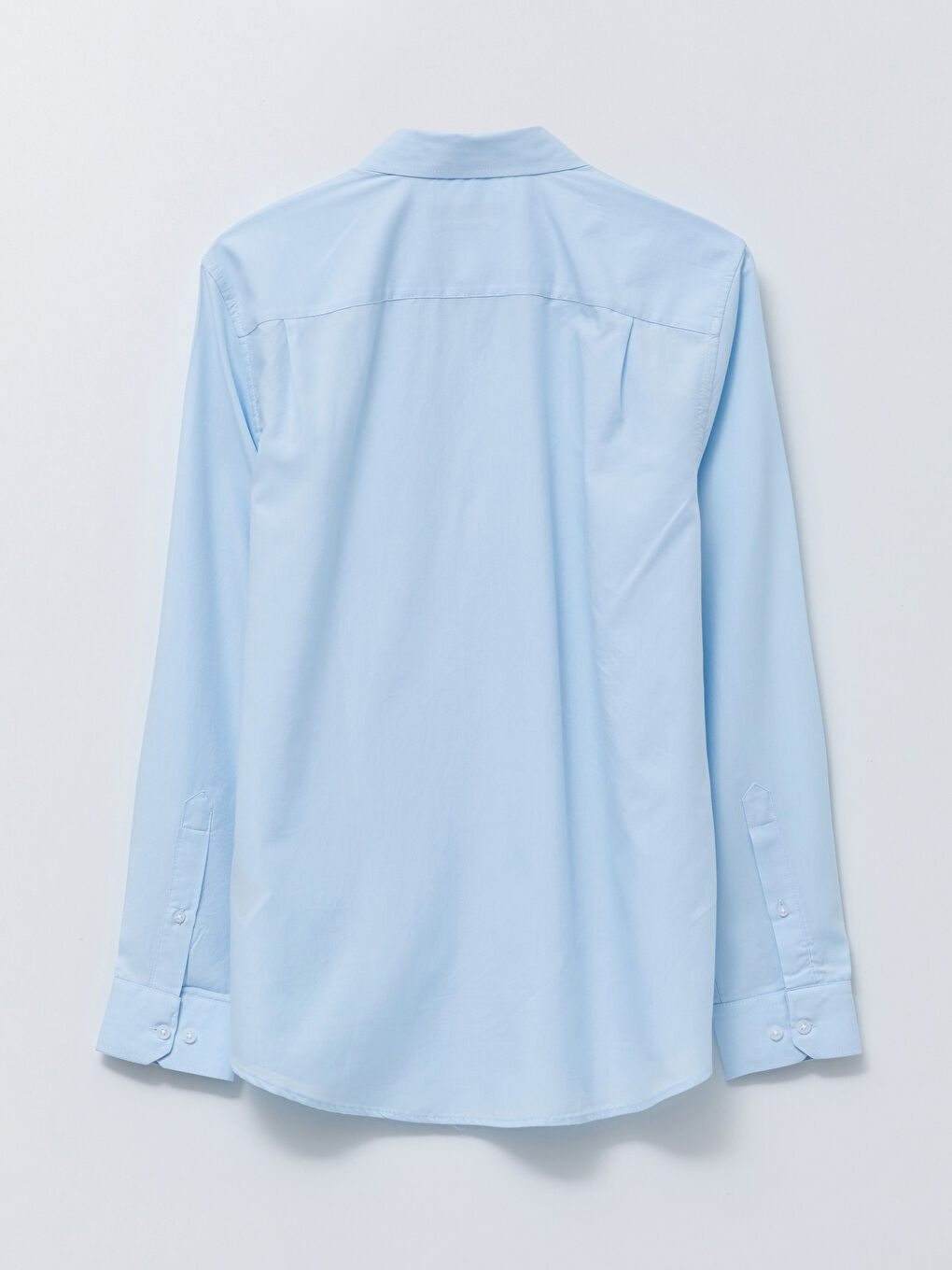 Regular Fit Long Sleeve Oxford Men's Shirt -S2CJ11Z8-QXG