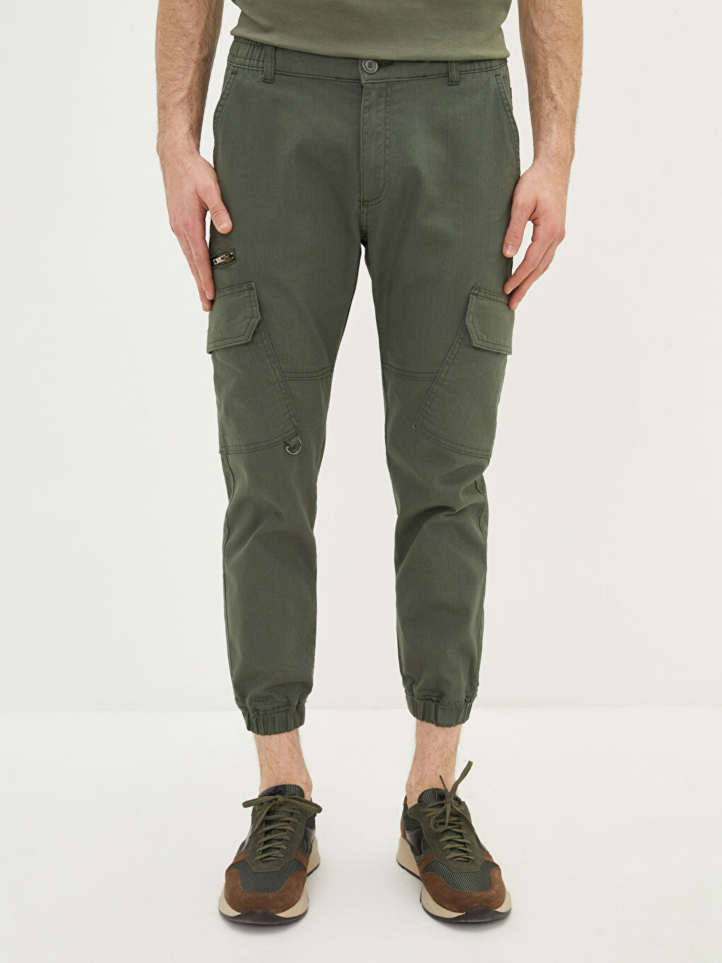 Standard Fit Men's Jogger Trousers-3