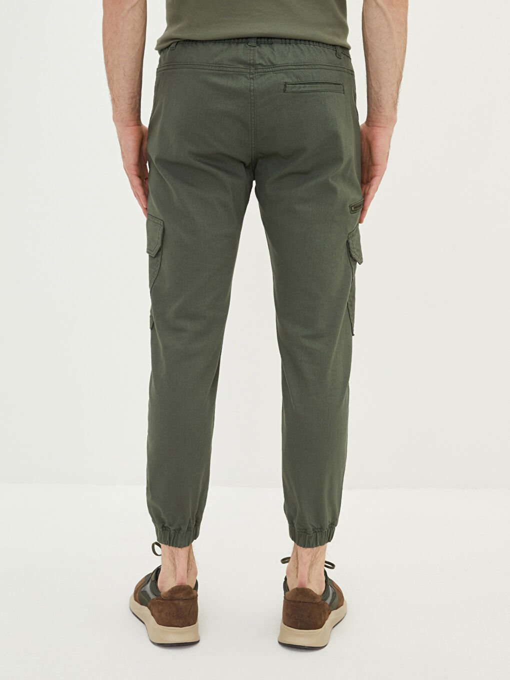 Standard Fit Men's Jogger Trousers-4