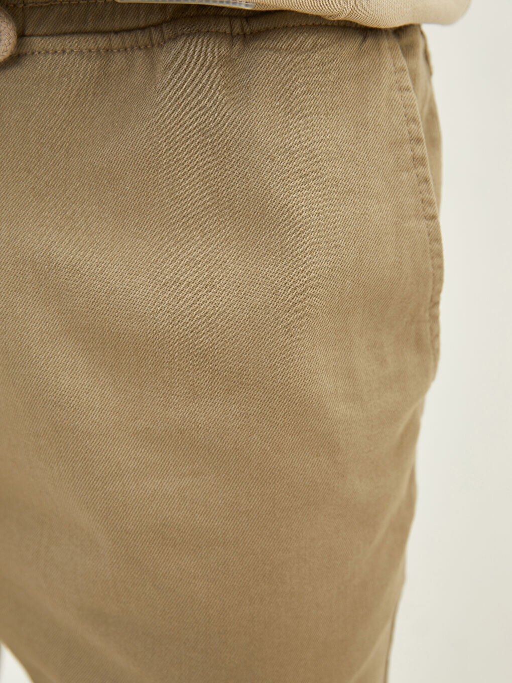Standard Fit Twill Men's Cargo Trousers -S2CJ40Z8-GVP