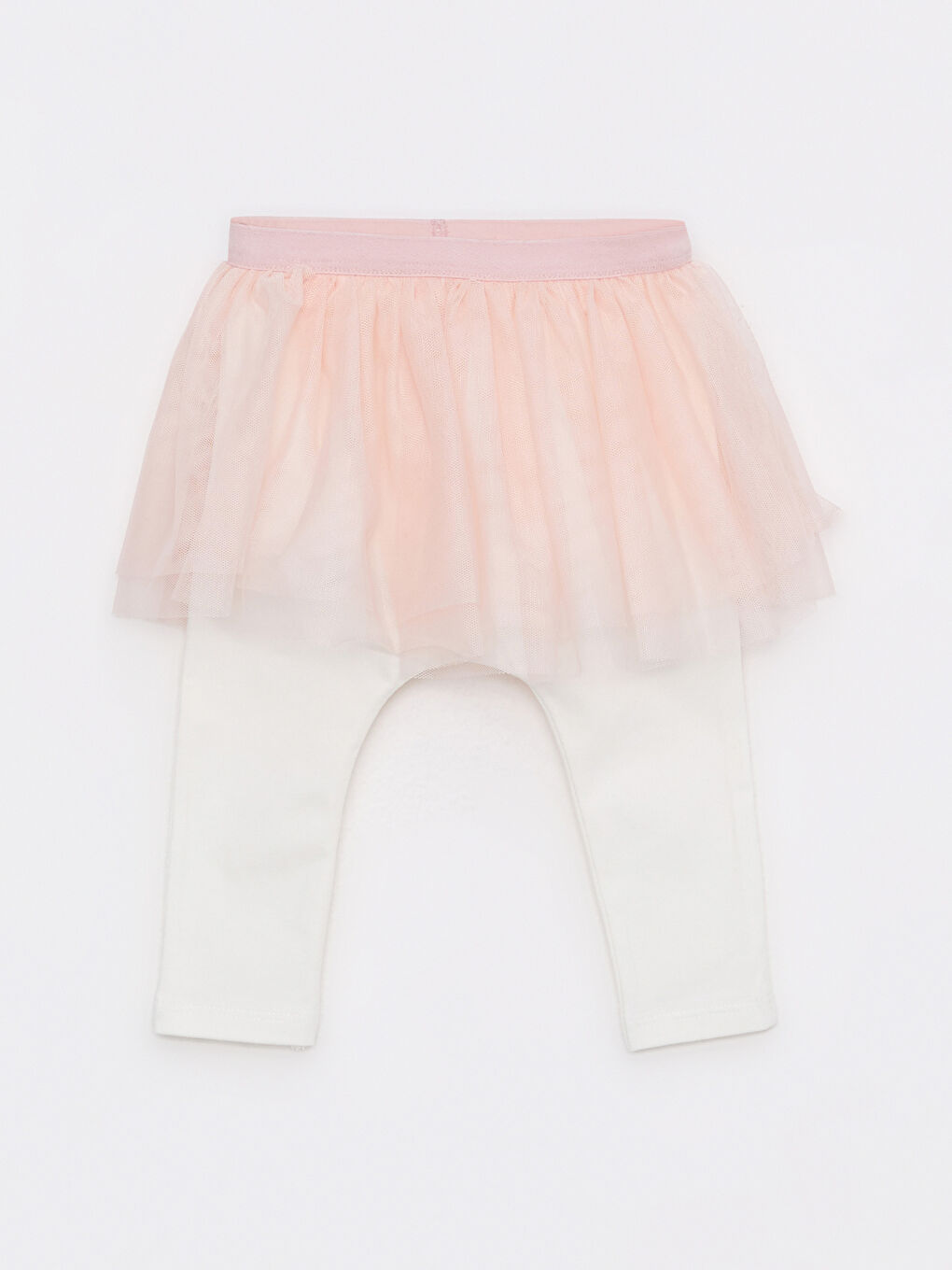 Pembe Bisiklet Yaka Uzun Kollu Baskılı Kız Bebek Çıtçıtlı Body ve Pantolon 2'li Takım-3