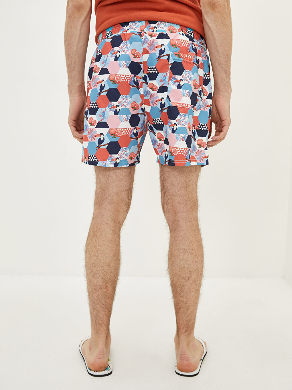 Short Pattern Men's Swimwear -S2CJ74Z8-LSR