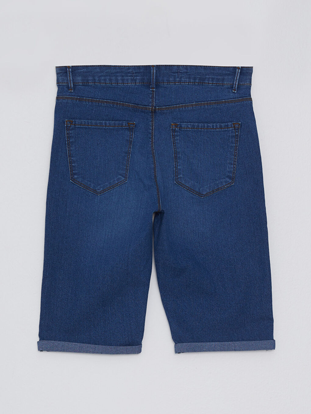 Slim Fit Straight Pocket Detailed Women's Rodeo Jean Shorts -S2CJ85Z8-H45