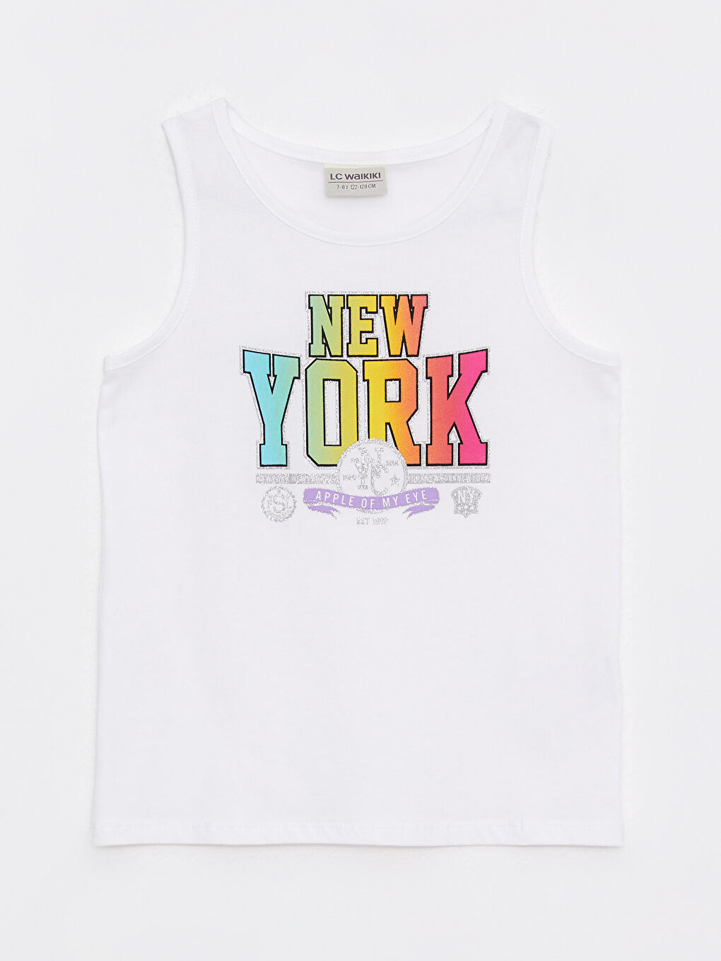 Crew Neck Printed Cotton Girl Athlete -S2CJ97Z4-FFB