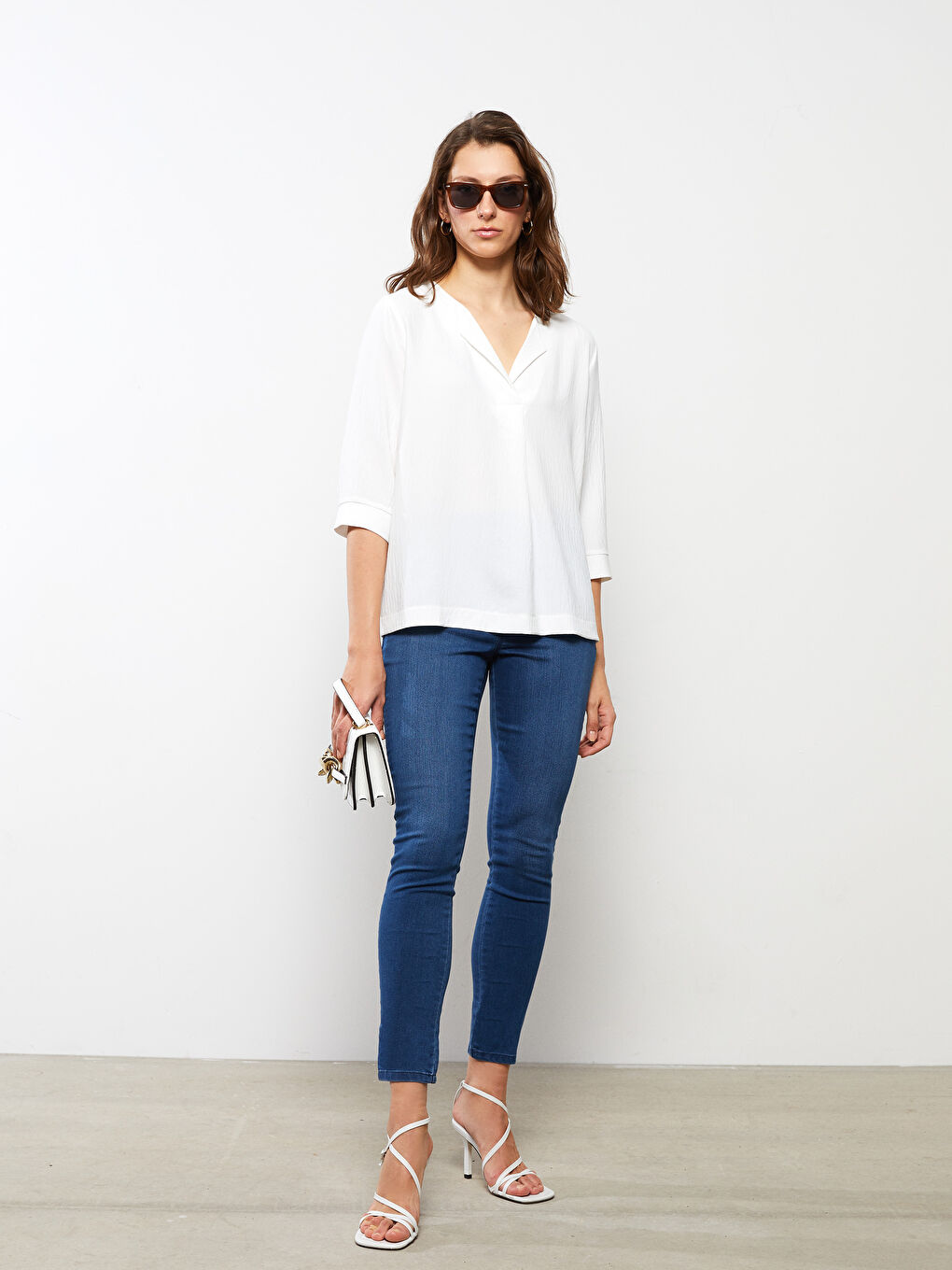 İndigo Mercury Skinny Fit Cep Detaylı Kadın Rodeo Jean Pantolon