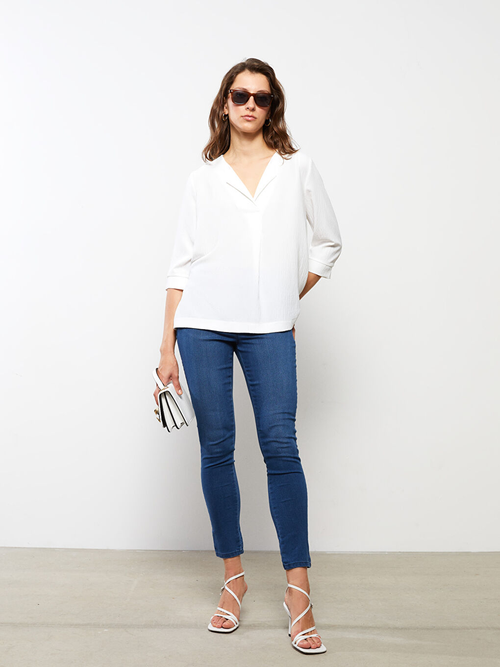 İndigo Mercury Skinny Fit Cep Detaylı Kadın Rodeo Jean Pantolon-1