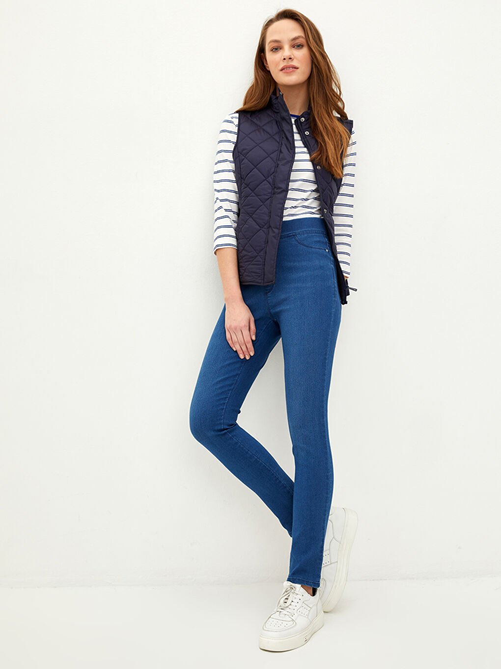 İndigo Mercury Skinny Fit Düz Cep Detaylı Kadın Jean Pantolon-2