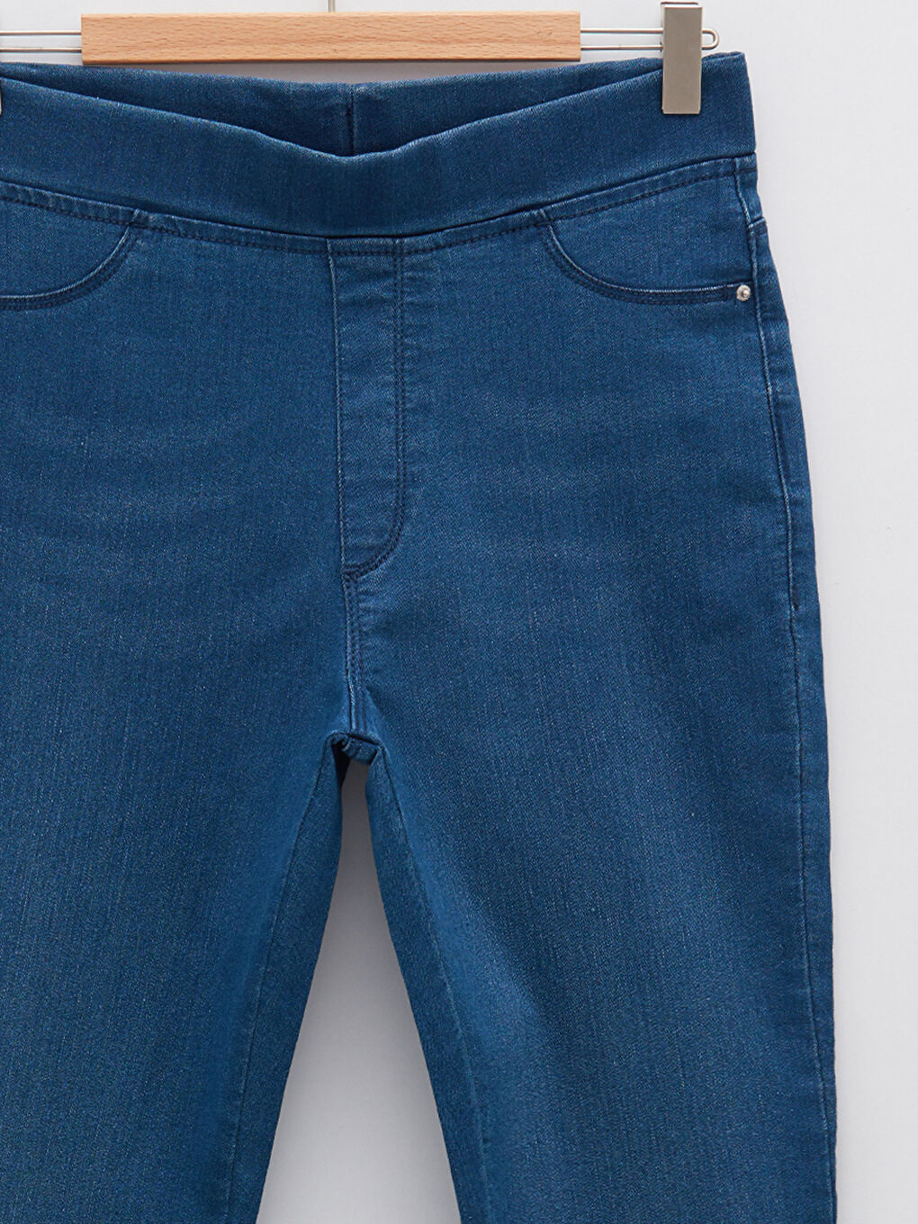 İndigo Mercury Skinny Fit Düz Cep Detaylı Kadın Jean Pantolon-8