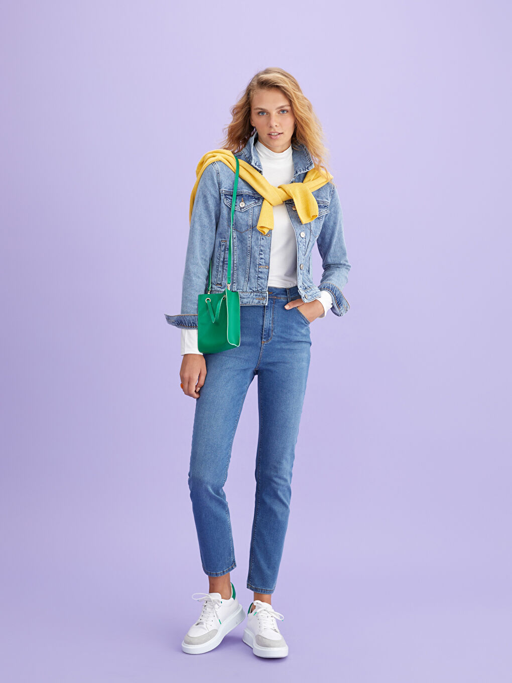 Blugi Rodeo Pentru Femei Mercury Skinny Fit cu Detalii la Buzunar