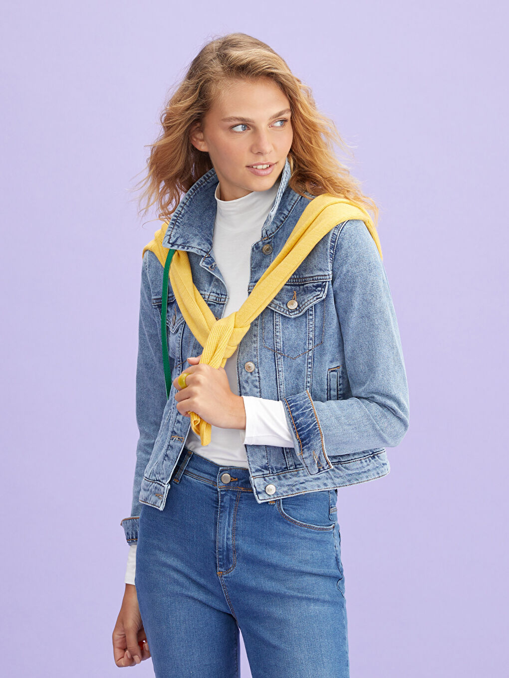 Blugi Rodeo Pentru Femei Mercury Skinny Fit cu Detalii la Buzunar-1