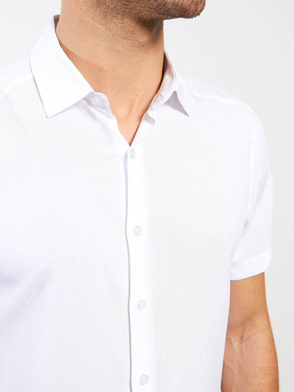 Regular Fit Short Sleeve Men's Shirt-3