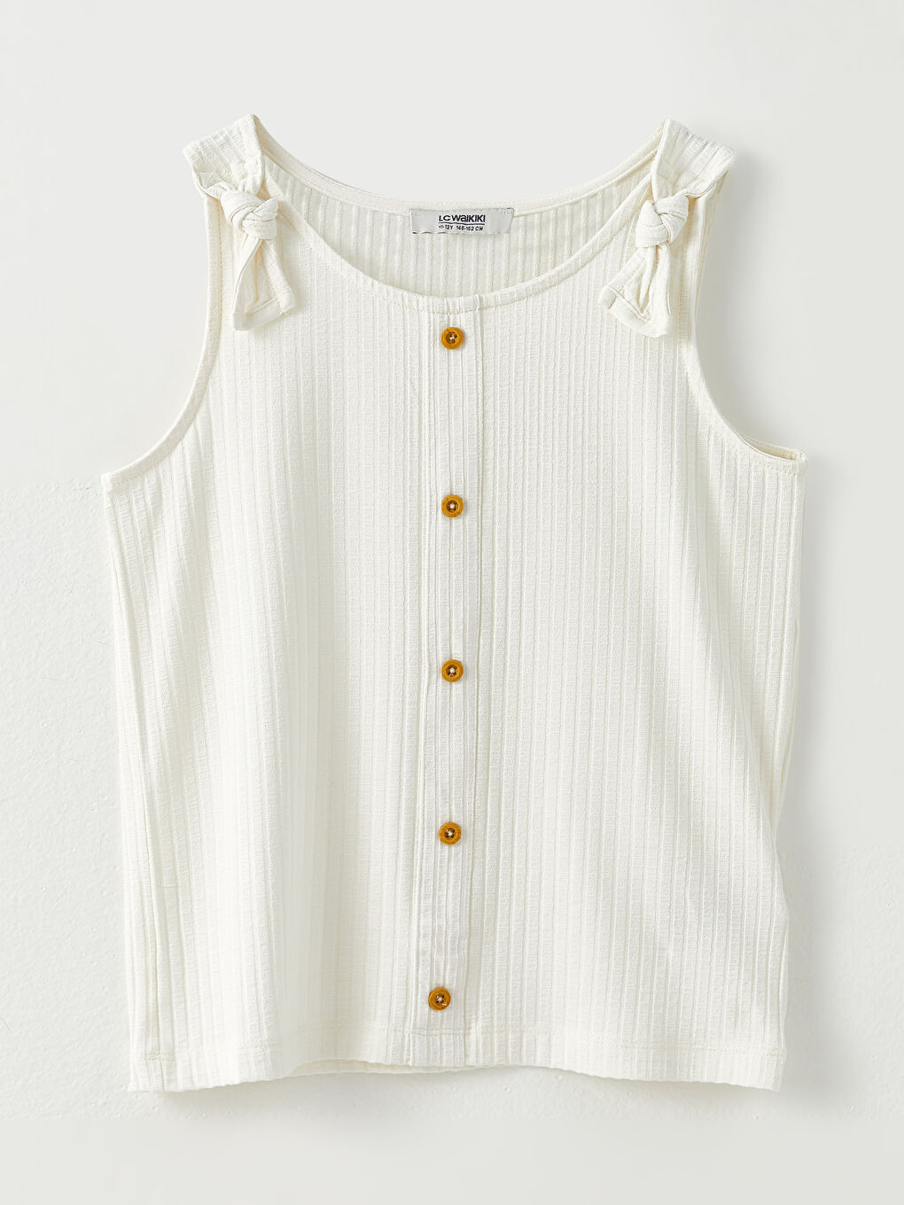 Crew Neck Basic Girl Singlet -S2CK56Z4-FDH