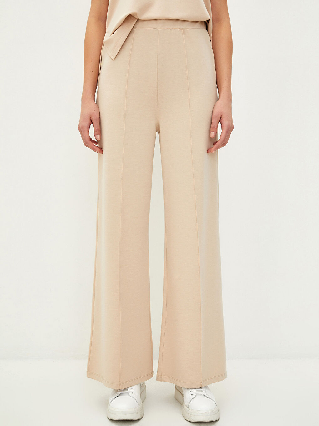 LCW Vision Damen-Sweatpants mit elastischem Bund und schlichtem Design -S2CK67Z8-S27