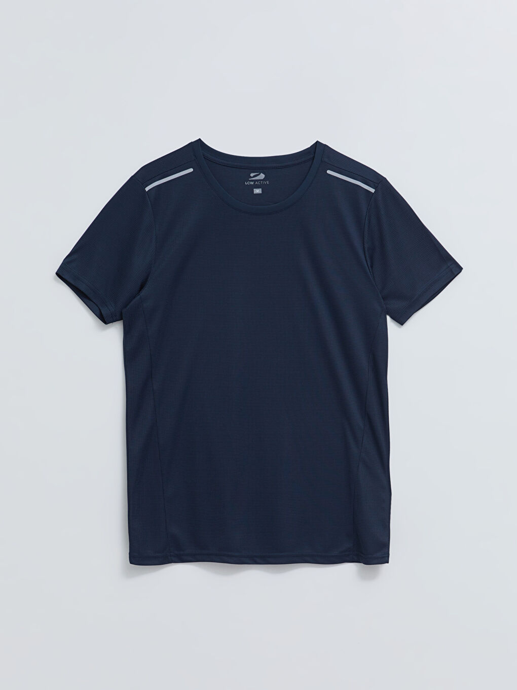 İndigo Bisiklet Yaka Kısa Kollu Erkek Spor Tişört-5