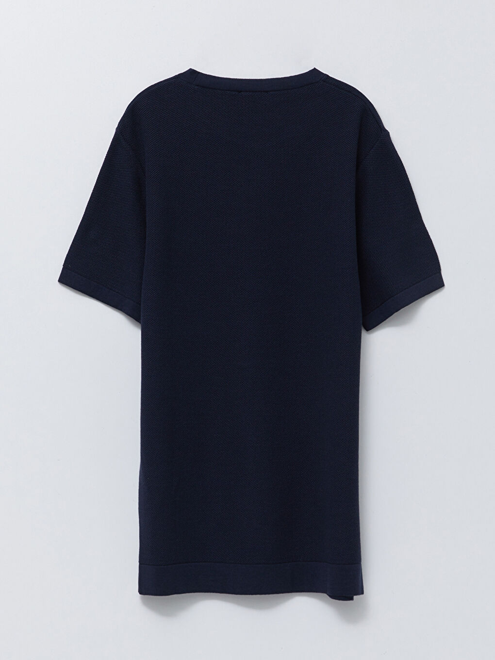 Crew Neck Short Sleeve Men's Knitwear Sweater-6