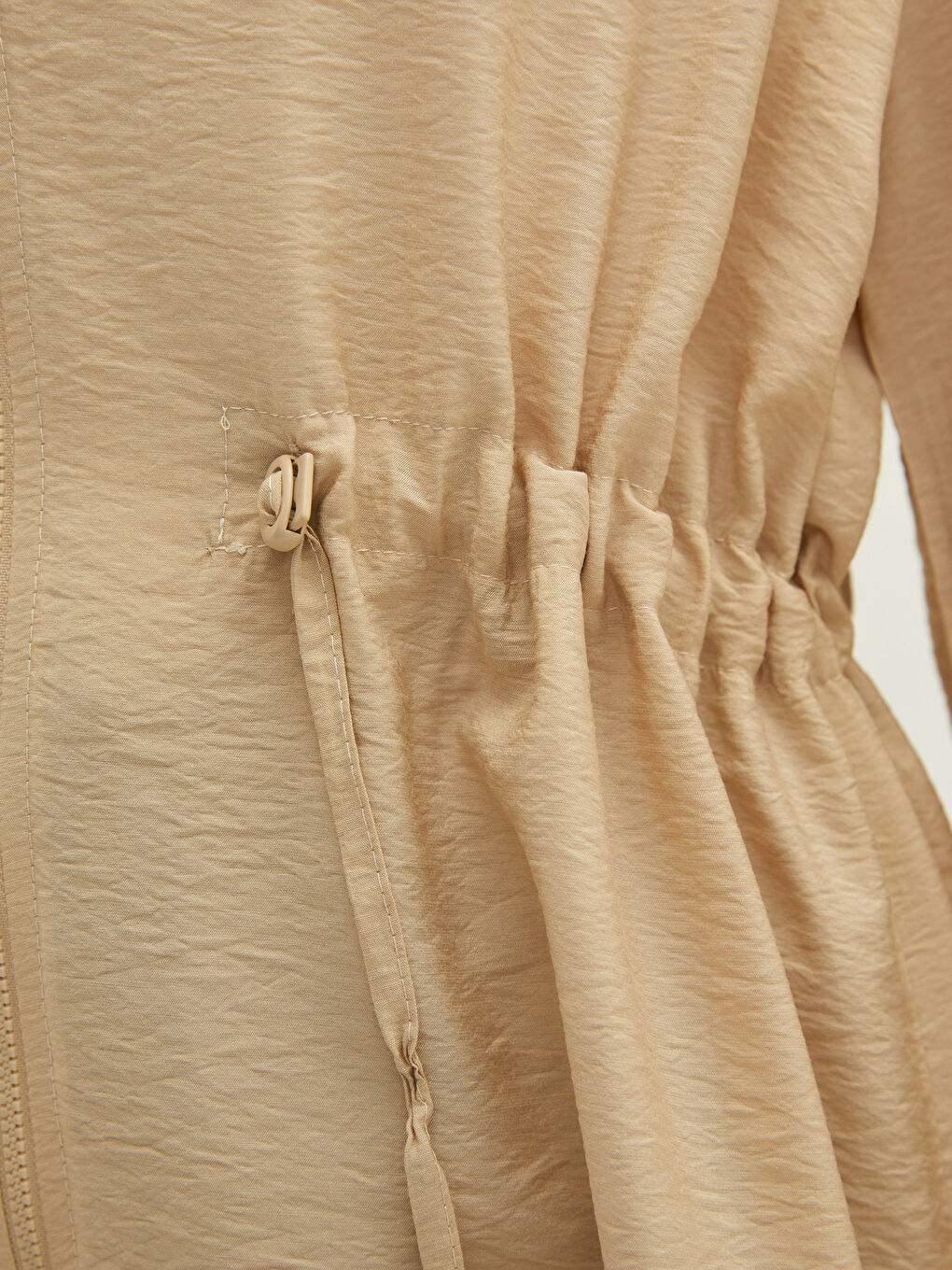 Tunică pentru Femei cu Glugă, Simplă, Mânecă Lungă-2