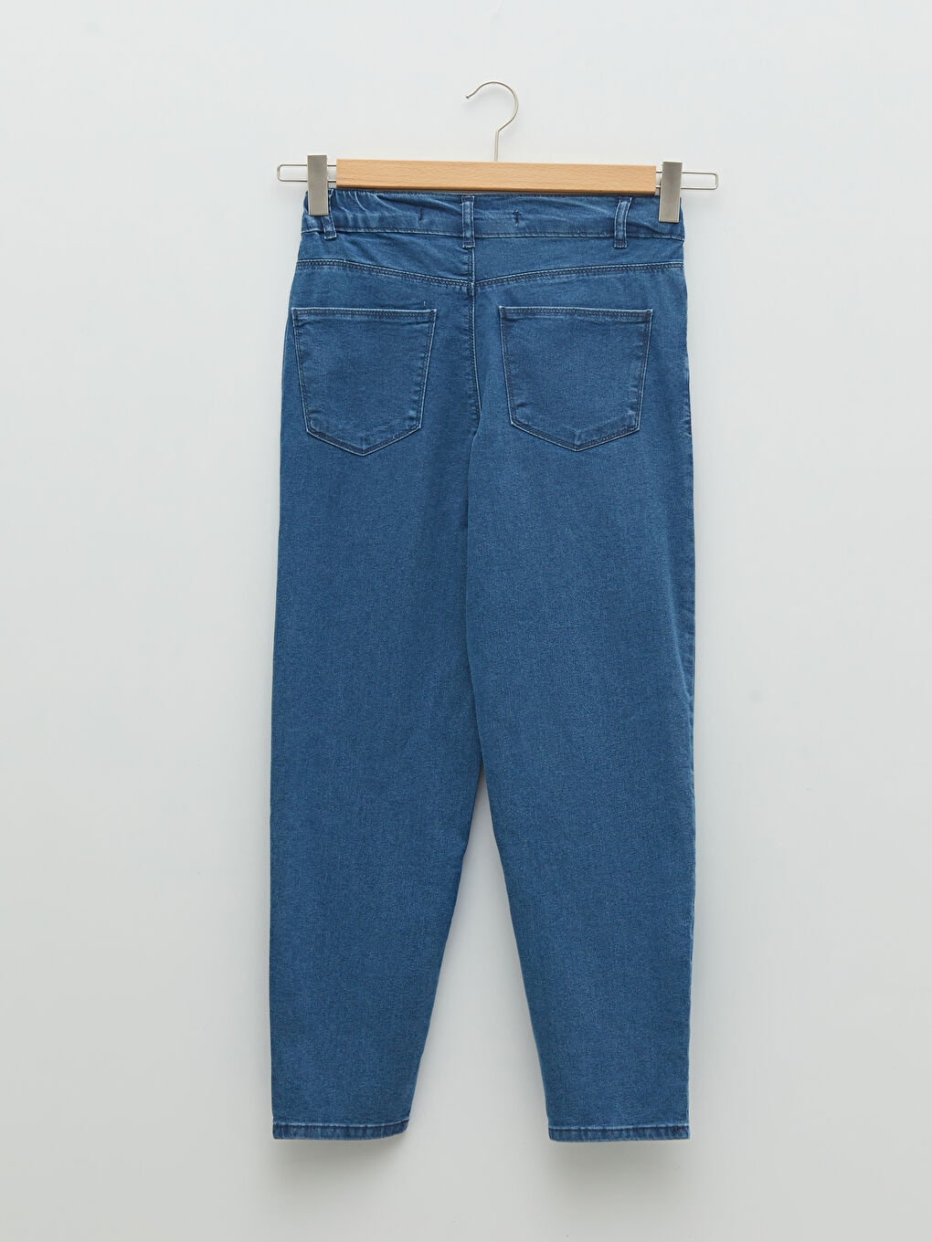 LC Waikiki Elastični struk Merkur usko krojene ravne džepne detaljne ženske farmerke pantalone -S2CL35Z8-563