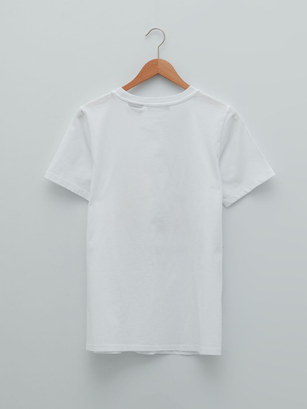 Crew Neck Peanuts Printed Short Sleeve Cotton Maternity T-Shirt-6