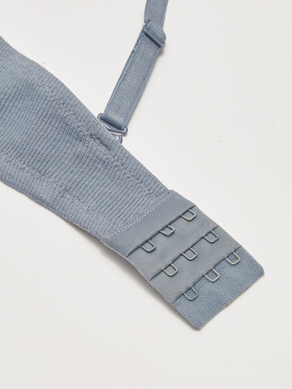 İndigo Balenli Dolgusuz Düz Straplez Sütyen-3