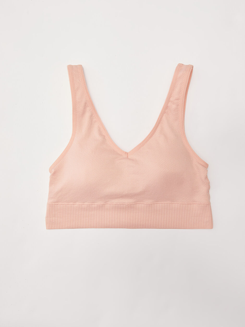 Pembe Dolgusuz Balensiz Düz Sütyen