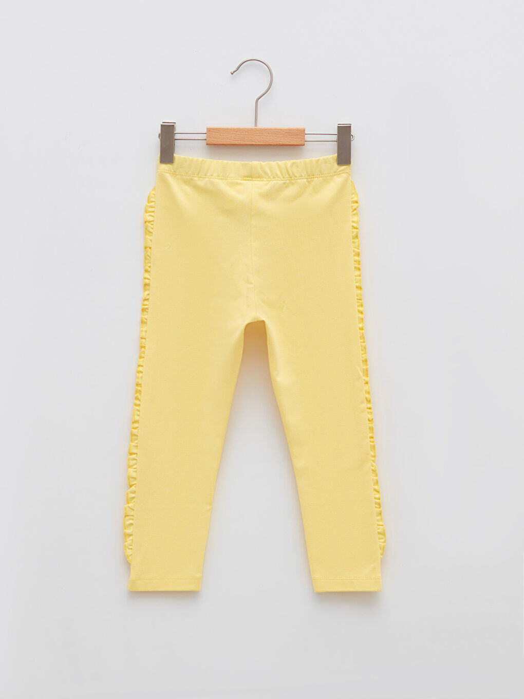 Elastic Waist Cotton Baby Girl Tights-1