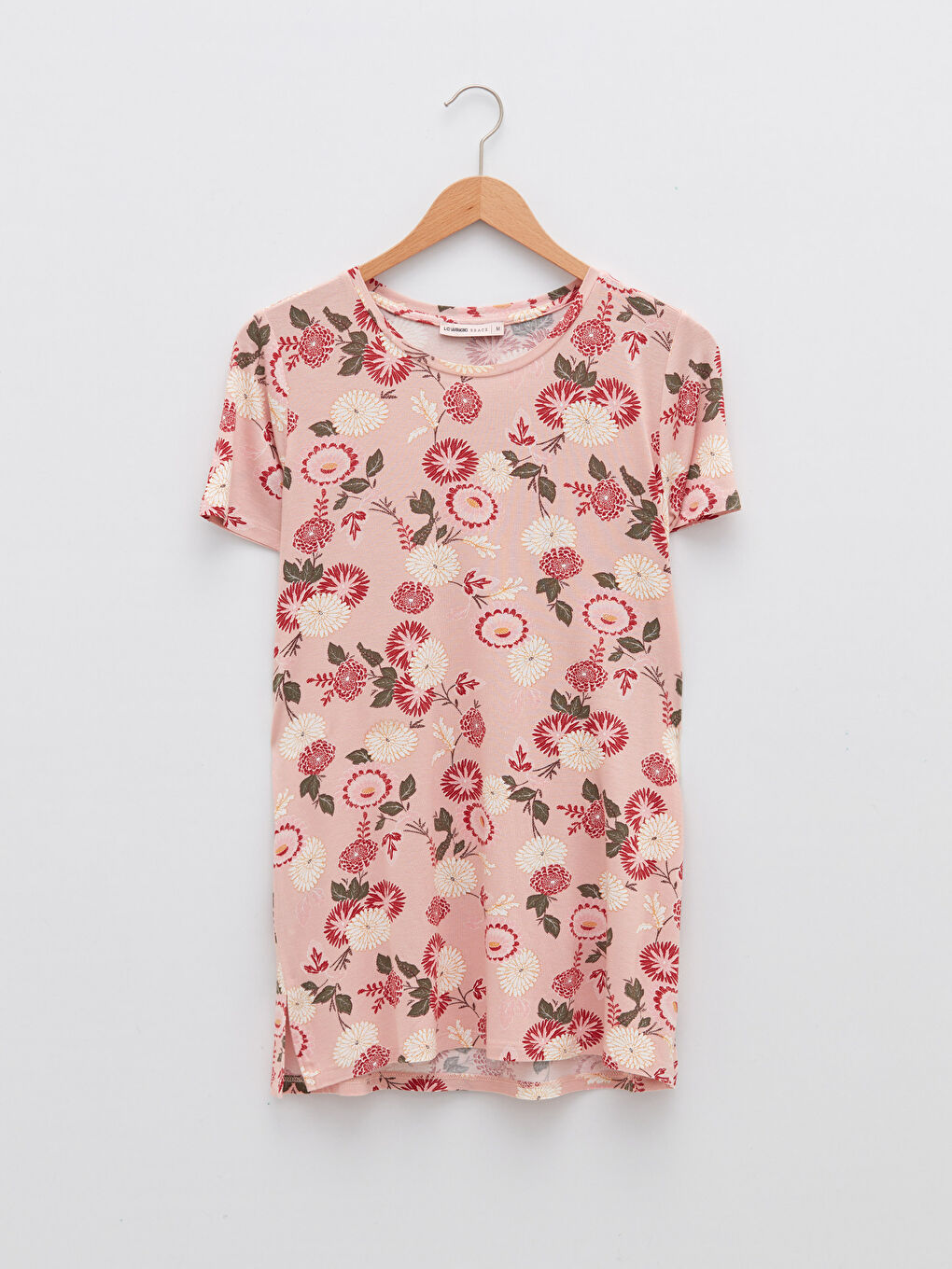 Crew Neck Printed Short Sleeve Women's T-Shirt-5