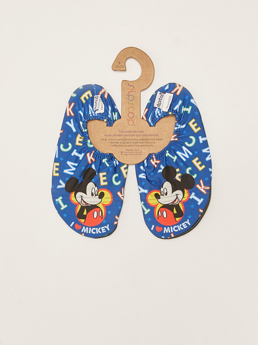 Лицензионные Детские Водные Тапочки Mickey Mouse