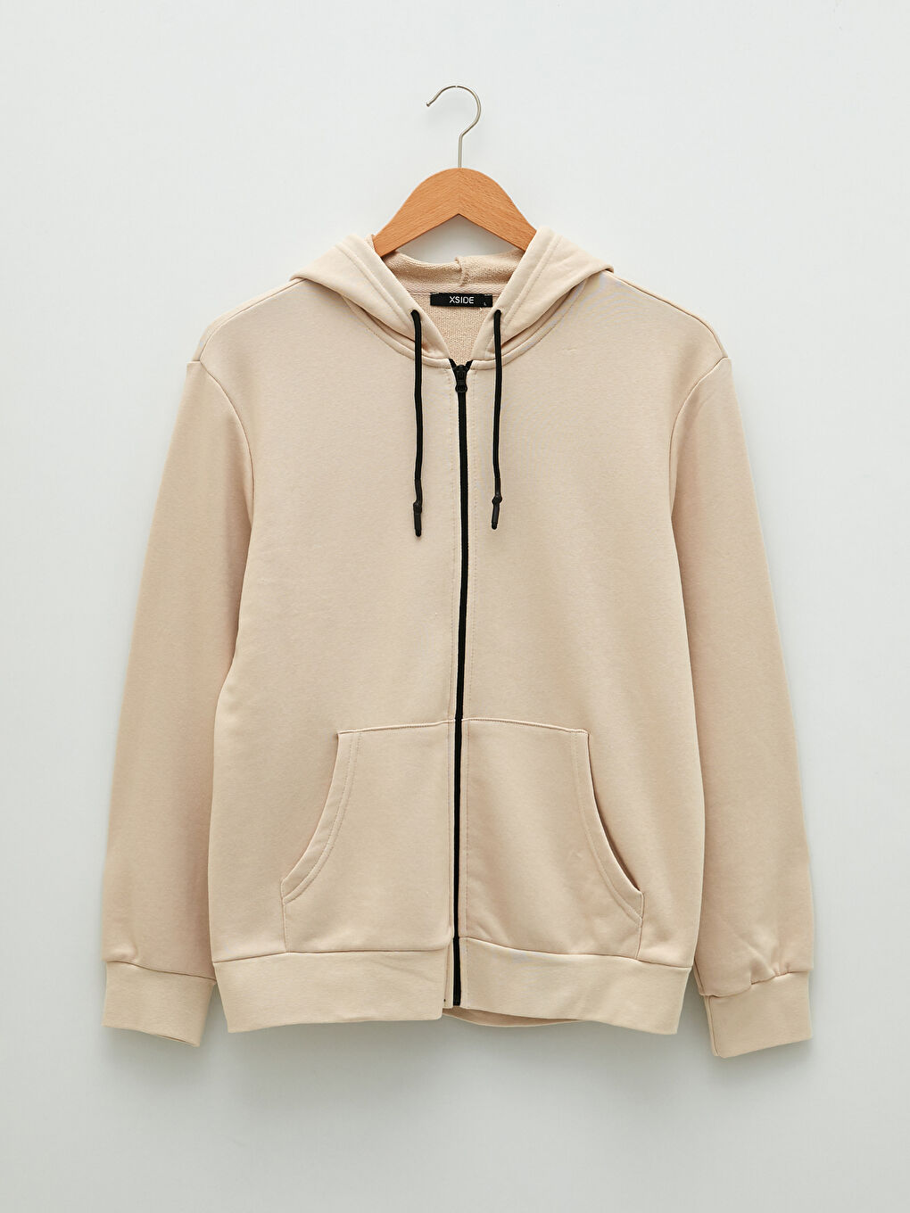 Hooded Long Sleeve Men's Zip-Up Sweatshirt-6