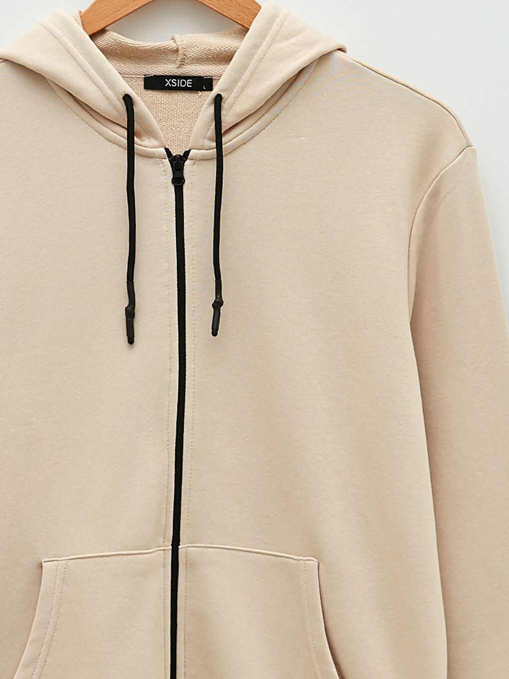 Hooded Long Sleeve Men's Zip-Up Sweatshirt-8