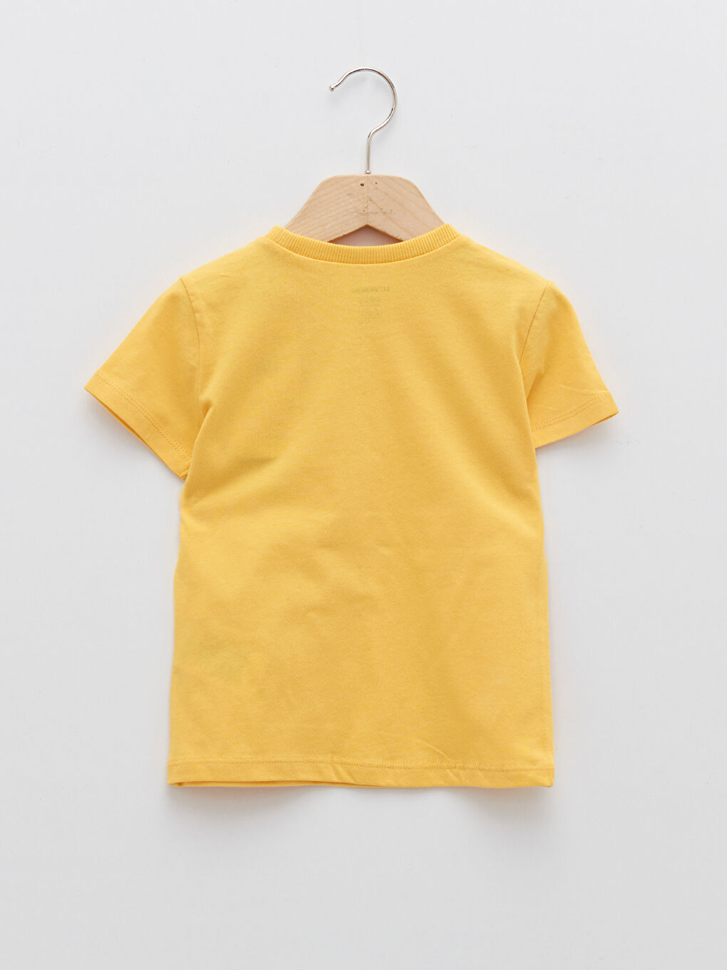 T-shirt Bébé Garçon en Coton Imprimé à Manches Courtes et Col Rond.-1