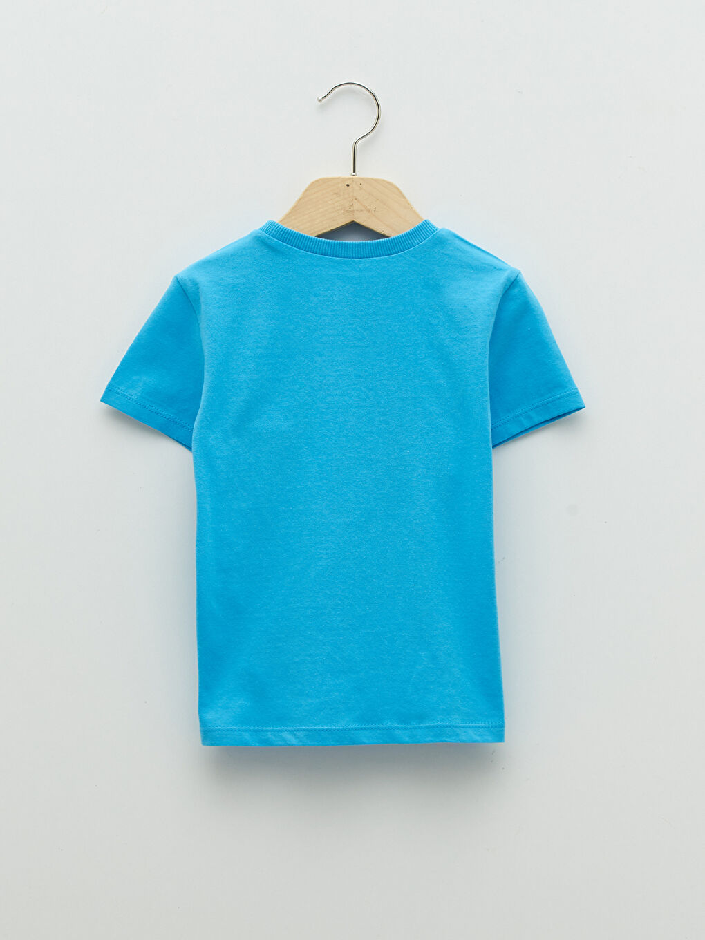 Crew Neck Short Sleeve Printed Cotton Baby Boy T-Shirt-1