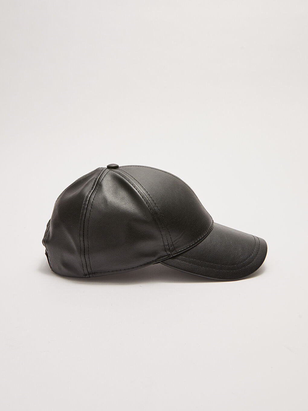 Leather Look Men's Cap Hat-2